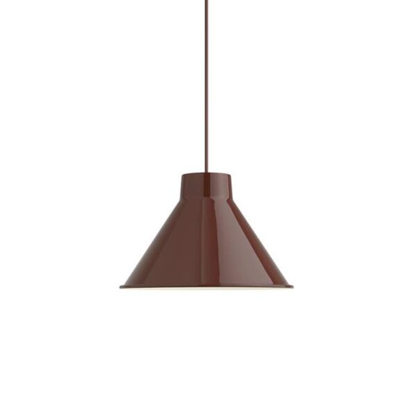 Top-Pendant-Lamp--Deep-Red--Ø-28