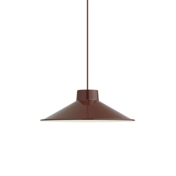 Top-Pendant-Lamp--Deep-Red--Ø-36