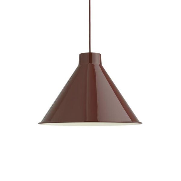 Top-Pendant-Lamp--Deep-Red--Ø-38