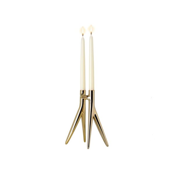 Abbracciaio-Candelabrum-Gold