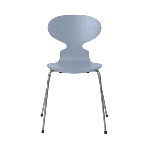 Ant-Chair-4-legs-Lavender-Blue-Seat-Chrome-Base