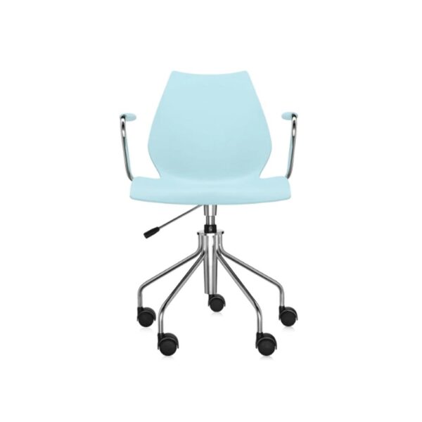 Maui-Swivelling-With-Armrest-Light-Blue