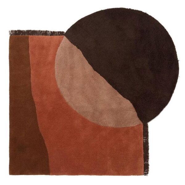 View-Tufted-Rug-Red-Brown