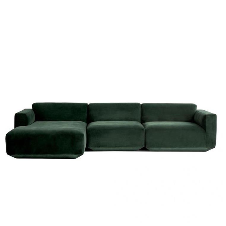 Develius-Modular-Sofa--Velvet-Forest-Green-Configuration-E