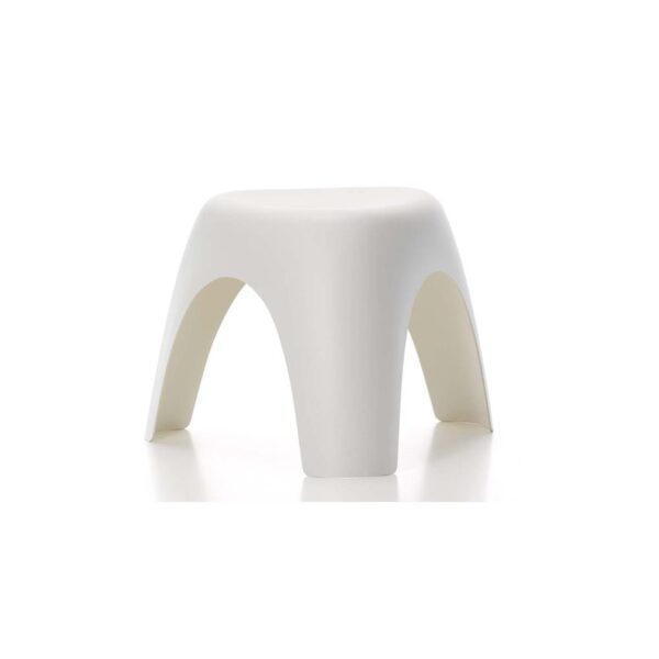 Elephant-Stool-White