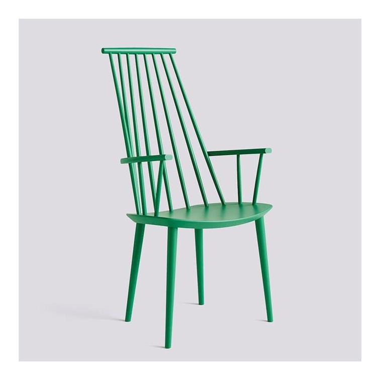 J110-Chair-J-Series-Jade-Green-Water-Based-Lacquered-Beech