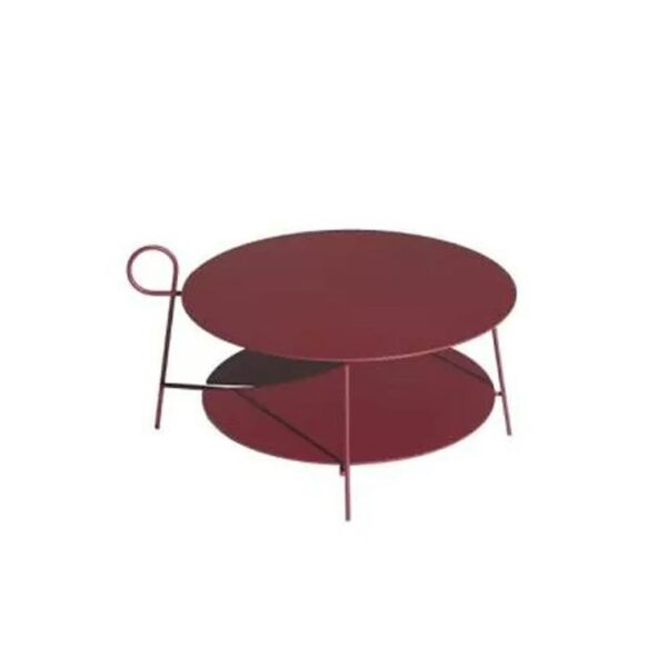 Carmina-Round-Coffee-Table-Burgundy