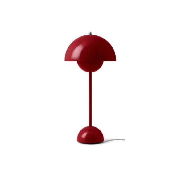 Flowerpot-Lamp-VP3-Vermilion-Red