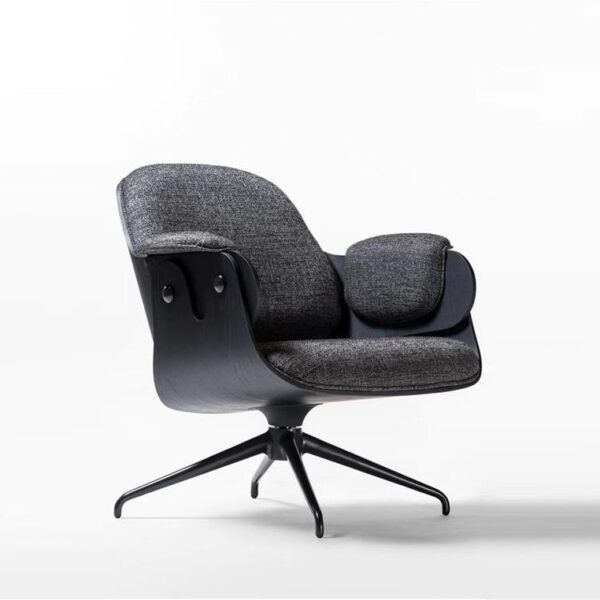 Low-Lounger-Armchair-Ash-Stained-Black--Grey-Fabric-CAT1