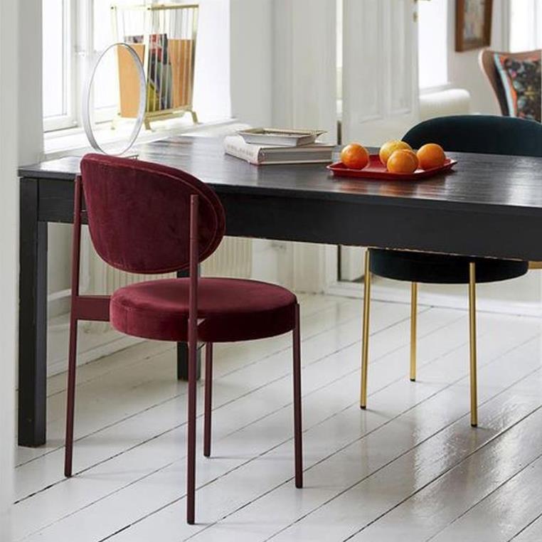 Series-430-Chair-Burgundy-frame-Burgundy-Velvet