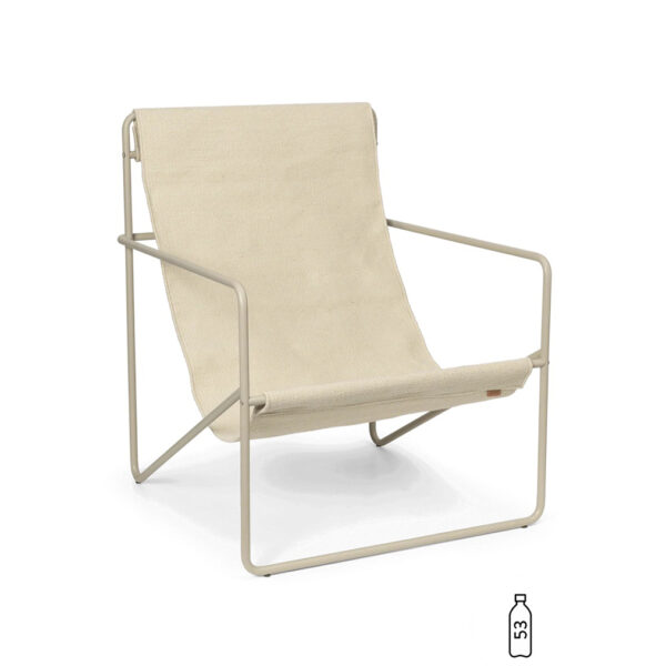 Desert Lounge Chair Black / Cloud