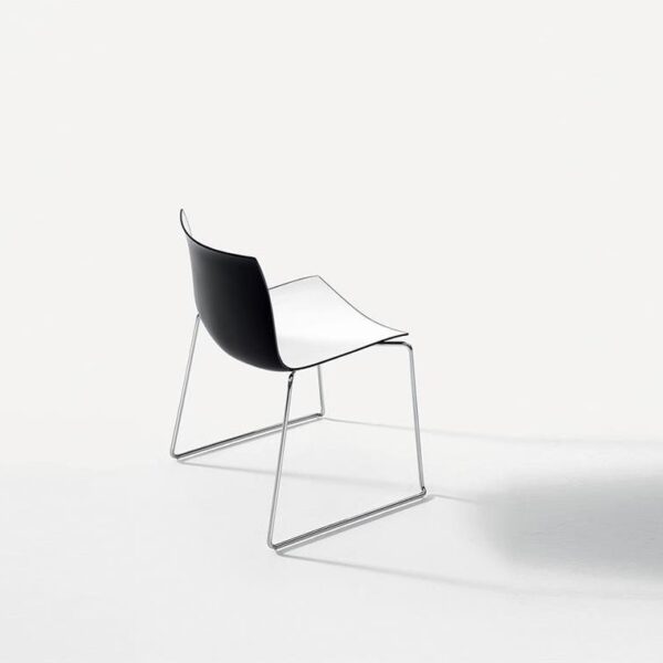 Catifa-46-Sled-Base--Bi-Color-White-Black