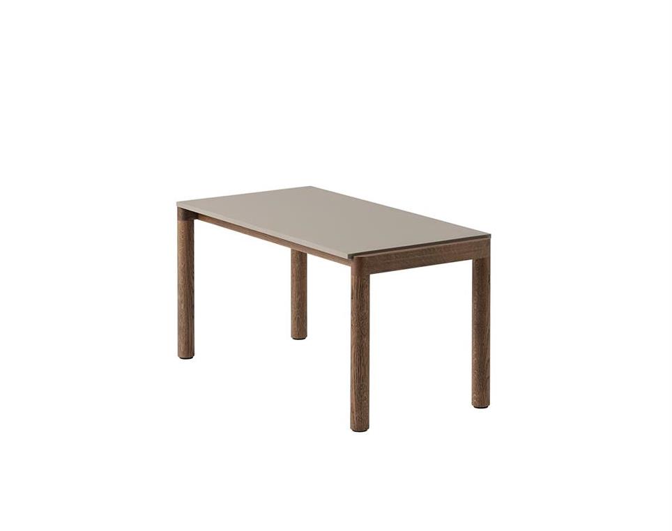 Couple-Coffee-Table-1-Tile--Plain-Taupe--Dark-Oiled-Oak