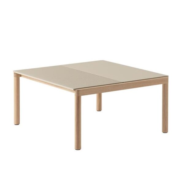 Couple-Coffee-Table-2-Tile--1-Plain-1-Wavy-Sand--Oak