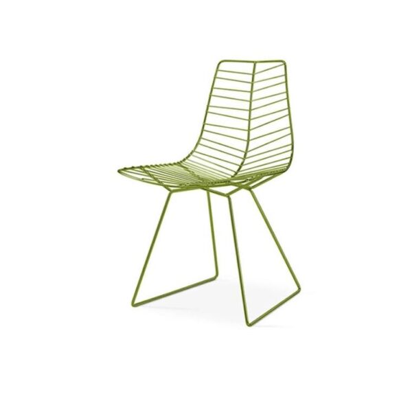 Leaf-Sled-Chair-Green