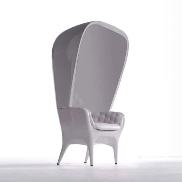 Poltrona-Armchair-with-Cover-White