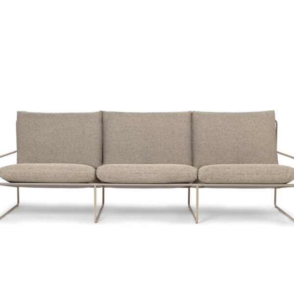 Desert 3 Seater Dolce Cashmere / Dark Sand