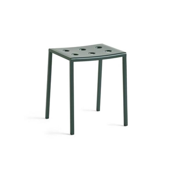 Balcony-Stool-Dark-Forest-Powder-Coated-Steel