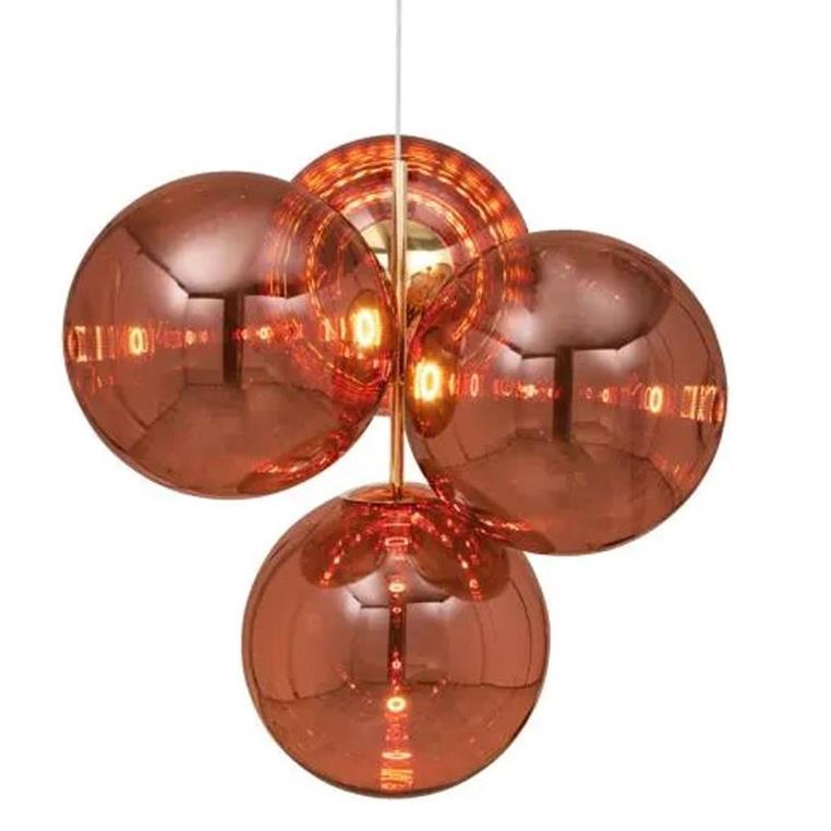 Small discount globe chandelier