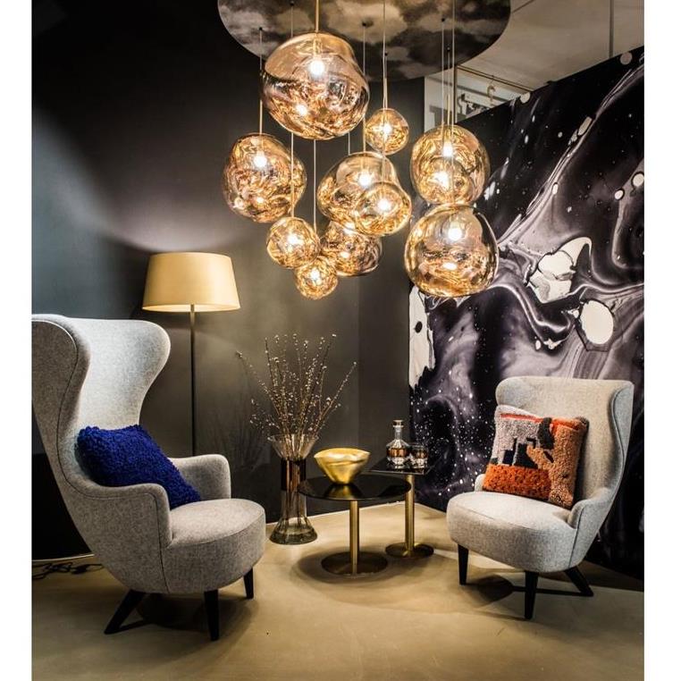 Round led pendant sale