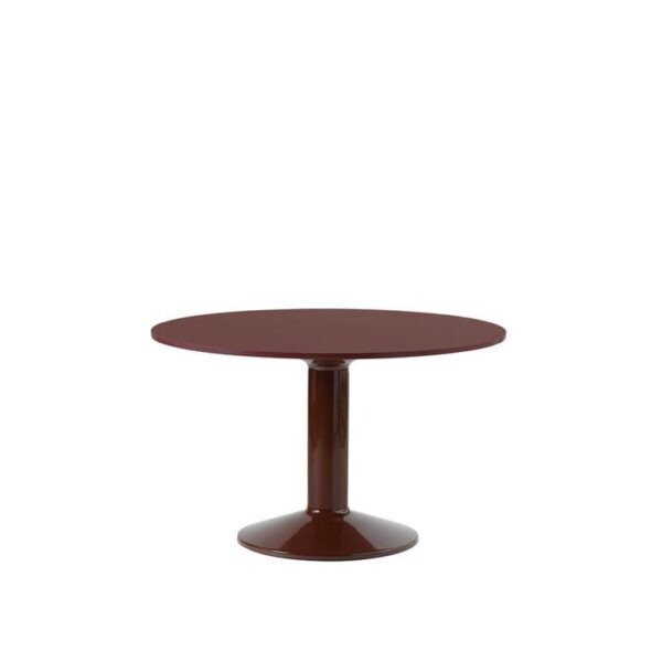 Midst-Table-Dark-Oiled-Oak--Dark-Red--Ø-120