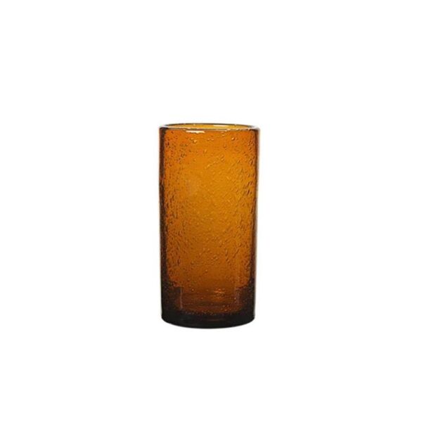 Oli-Water-Glass--Tall--Amber