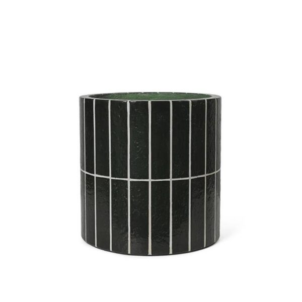 Pillar-Pot-Dark-Green