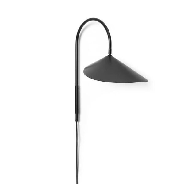 Arum-Swivel-Wall-Lamp--Black