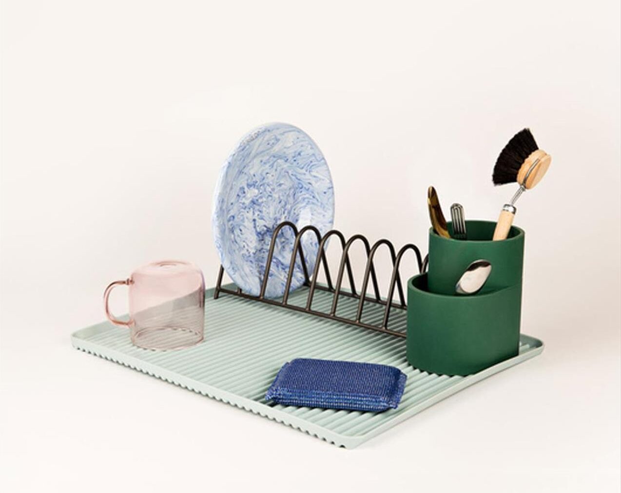 Dish-Drainer-Tray-Light-Blue