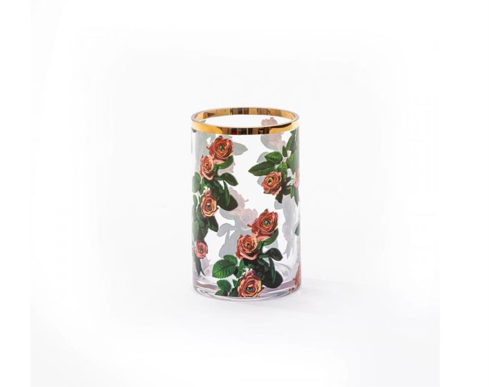 Glass-Vase-Roses-Cylindrical-Small