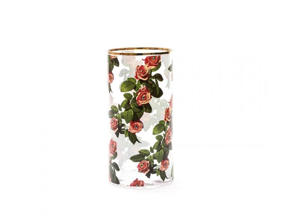 Glass-Vase-Roses-Cylindrical-medium
