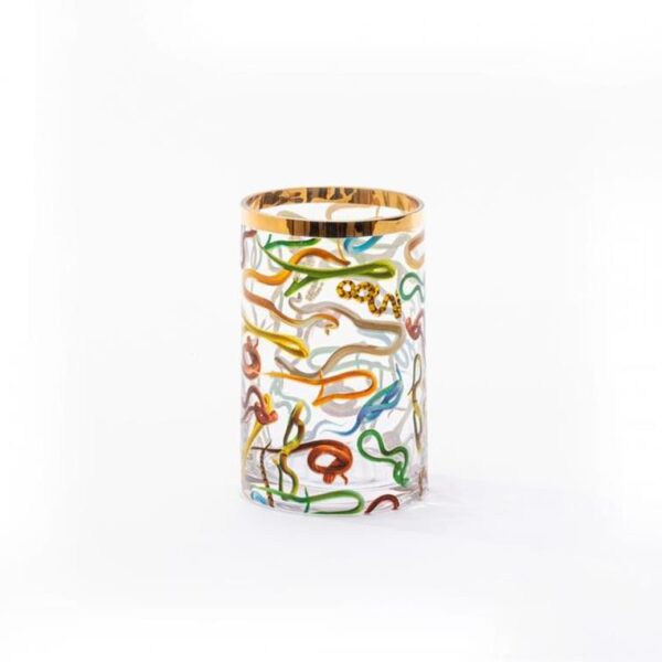 Glass-Vase-Snakes-Cylindrical-Small