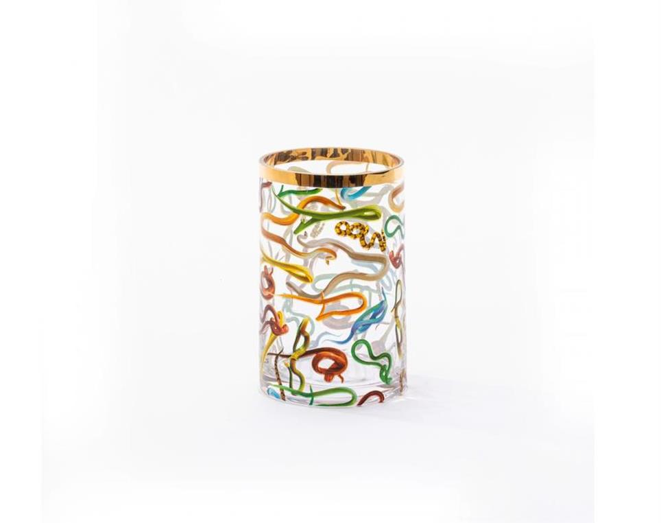 Glass-Vase-Snakes-Cylindrical-Small