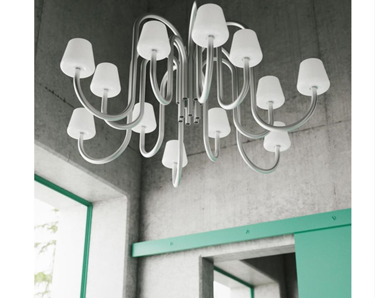 Apollo-Chandelier-1065-White-Opal-Glass