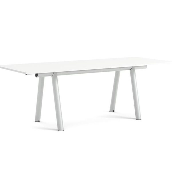 Boa-Table-1100-Barn-Red-Frame--White-Laminate--H95