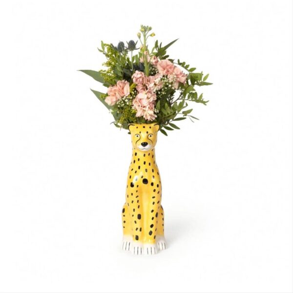 Cheetah-Vase