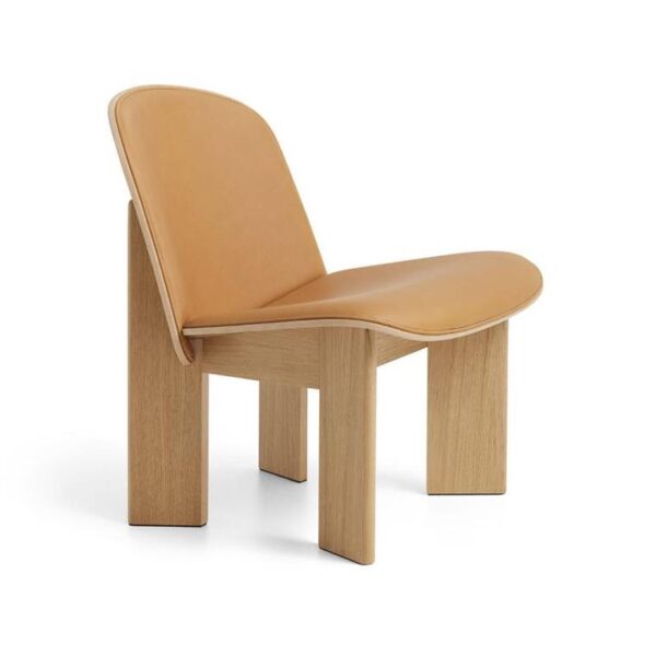 Chisel-Lounge-Chair-Natural-Oak-Front-Uphostery-Leather-Sense-Cognac