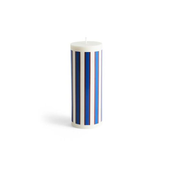 Column-Candle-Large--Off-White-Brown-Blue