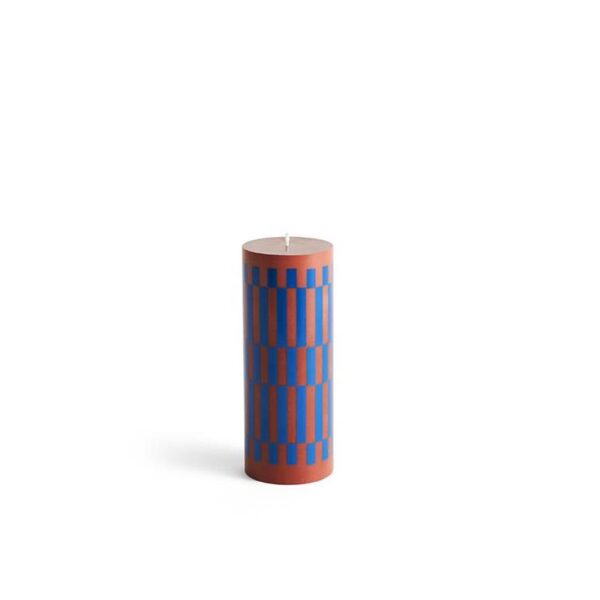 Column-Candle-Medium--Brown-Blue