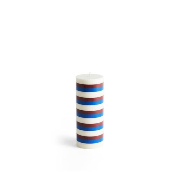 Column-Candle-Medium--Off-White-Brown-Blue