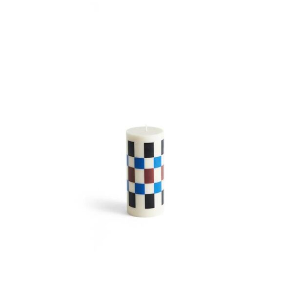 Column-Candle-Small--Off-White-Brown-Black-Blue