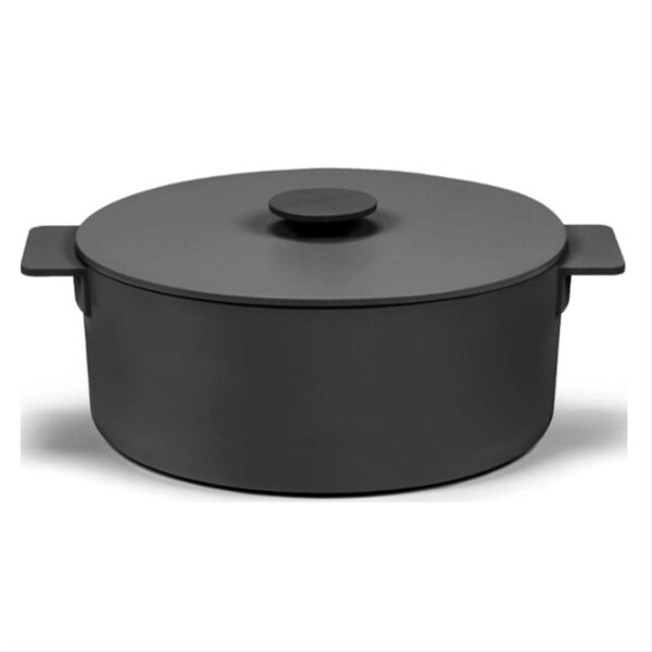 Cooking-Pot-XL-Cast-Iron-Black-Surface