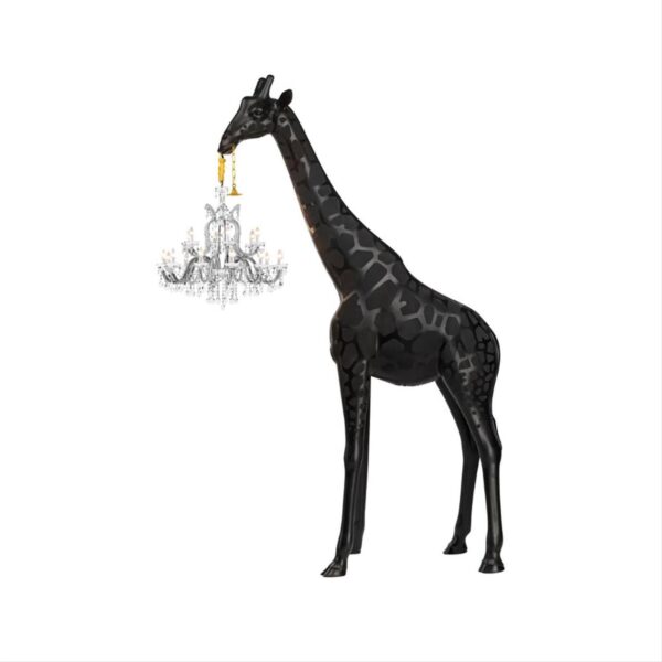 Giraffe-In-Love-XL-Outdoor-4-Metres-Black