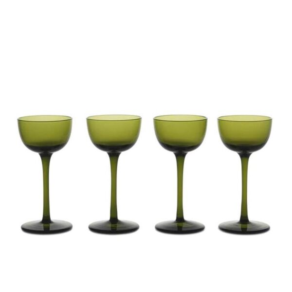 Host-Liqueur-Glasses-Moss-Green-Set-of-4