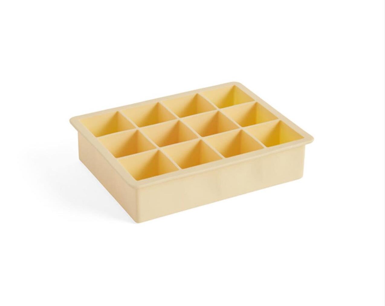 Ice-Cube-Tray-Square-XL-Light-Yellow