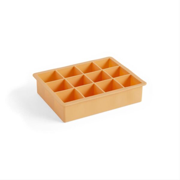 Ice-Cube-Tray-Square-XL-Peach