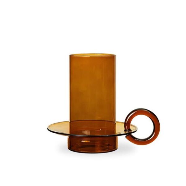 Luce-Candle-Holder--Amber