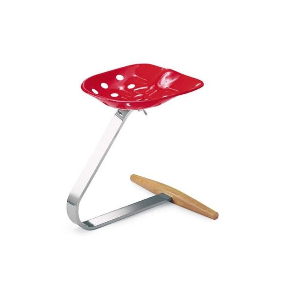 Mezzadro-Stool-Red