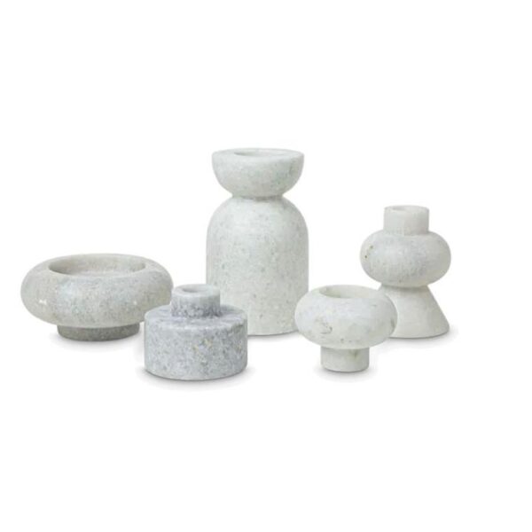 Stone-Stacking-Candleholder-White
