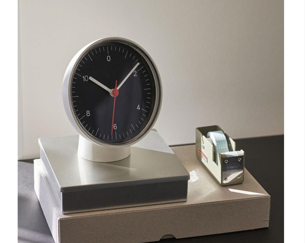 Table-Clock-Black